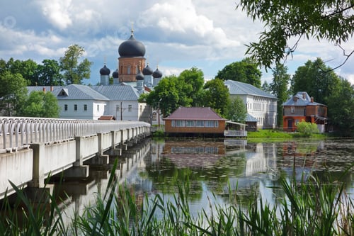Preview: Vvedensky Island Convent On The Vvedensky Lake. Vladimir Region, Russia