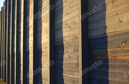 Preview: Wooden Fence Background