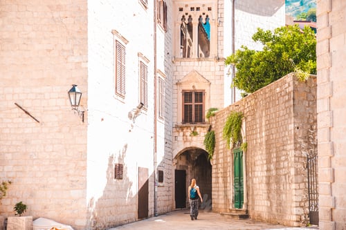 Preview: Tight Streets Of Kotor, Montenegro. Summer Vacation