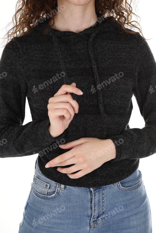 Preview: Women Sweatshirt Shoot In Studio