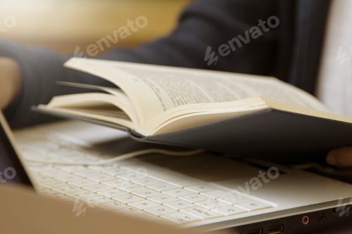 Preview: Student With Books And The Computer