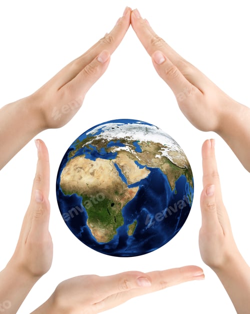Preview: Earth Our Home Concept. Elements Of This Image Furnished By Nasa