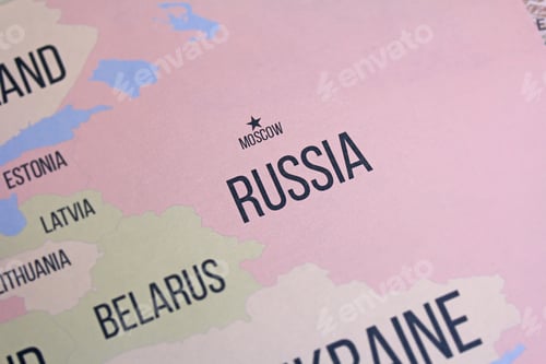 Preview: Moscow Map Close Up