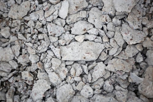 Preview: White Cracked Stone Background