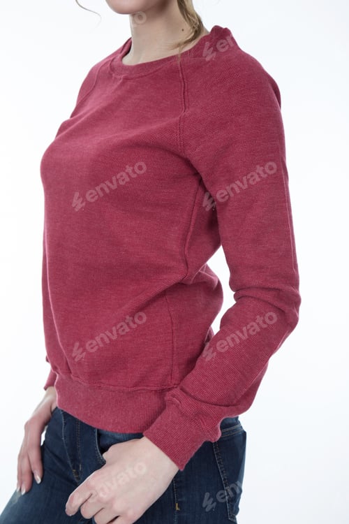Preview: Woman Sweater Shoot In Studio