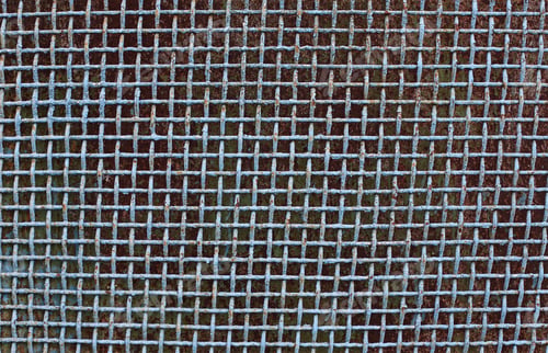 Preview: Blue And Brown Metal Mesh Background