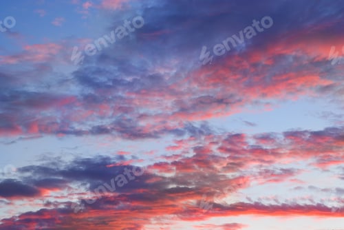 Preview: Clouds At Sunset Time