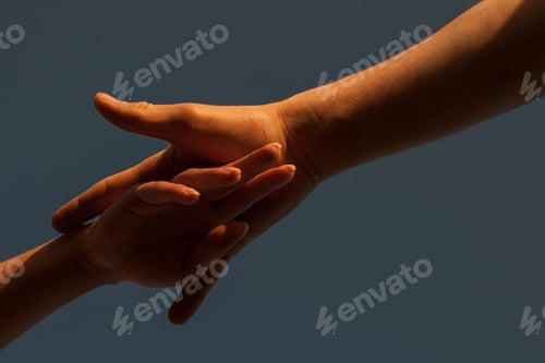 Preview: Hand Shake With Sun Set