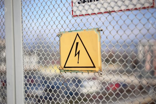 Preview: High Voltage Sign Close Up