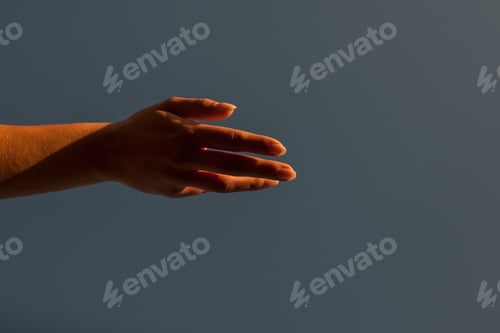 Preview: Happy Couple Holding Hands In The Sunset