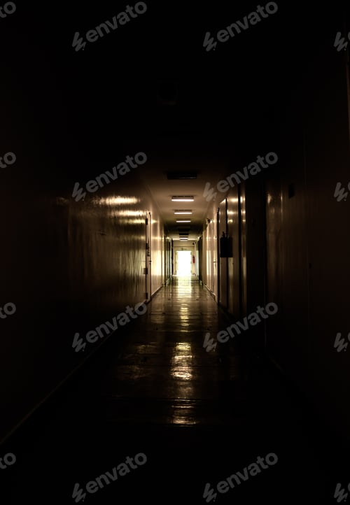 Preview: Light Through Window At Corridor