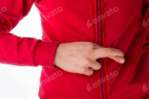 Preview: Crossed Fingers Of A Hand