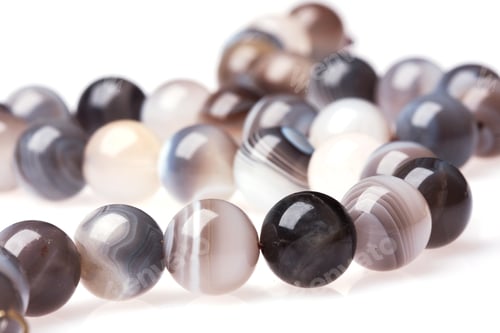 Preview: Pearls On A White Background