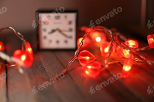 Preview: Heart-Shaped Lights Close Up
