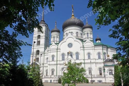 Vista previa: Big Annunciation Cathedral (Orthodox Church) In Voronezh, Russia