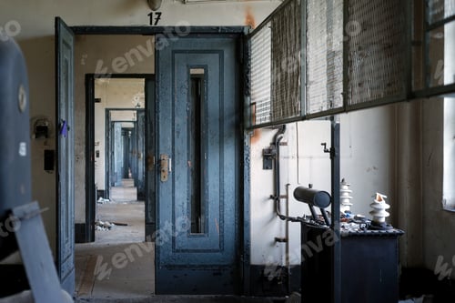 Preview: Dark And Abandoned Interior Of A Power Plant