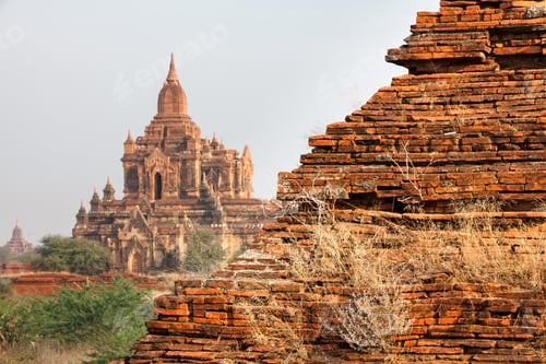 Preview: View To The Ancient Temples In Bagan, Myanmar