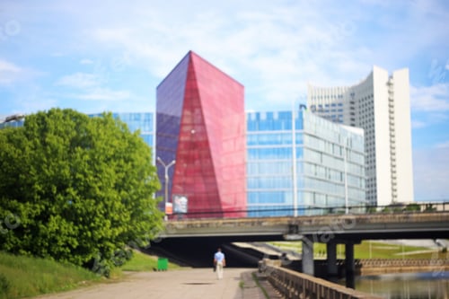 Preview: Blurred Abstract Architectural Background