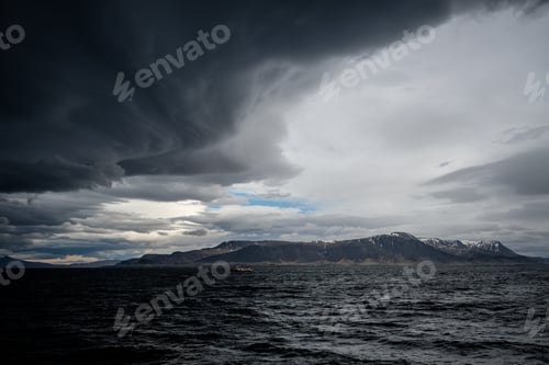 Preview: Stormy Sky Over An Ocean