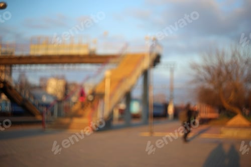 Preview: Blurred Flyover Background
