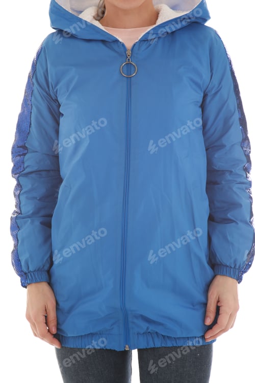 Preview: Woman Coat Shoot In Studio