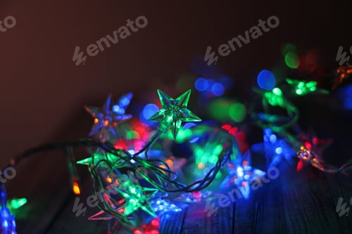 Preview: Star-Shaped Christmas Light Led Lamp Close Up