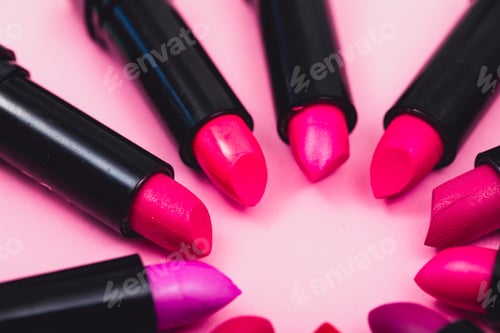 Preview: Beautiful Modern Minimal Nude Lipstick Makeup Cosmetic