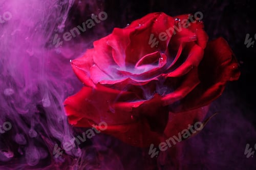Preview: Smoke And A Beautiful Rose.