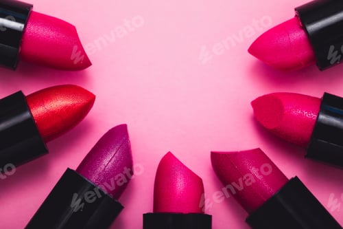 Preview: Beautiful Modern Minimal Nude Lipstick Makeup Cosmetic
