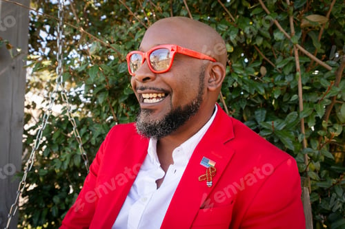 Preview: Portrait Of A Happy And Healthy Black Man Living With Hiv-