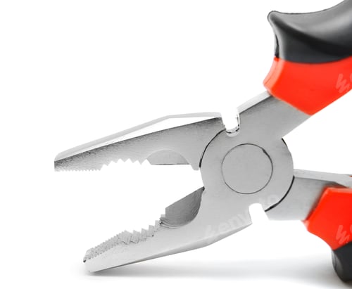 Preview: Pliers. On A White Background.