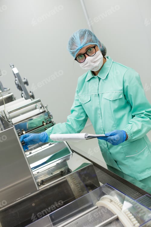 Preview: Turned, Scientist In Green Suit Is Making Notes About Machine
