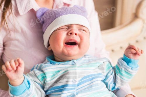 Preview: Portrait Of A Cute Newborn Baby