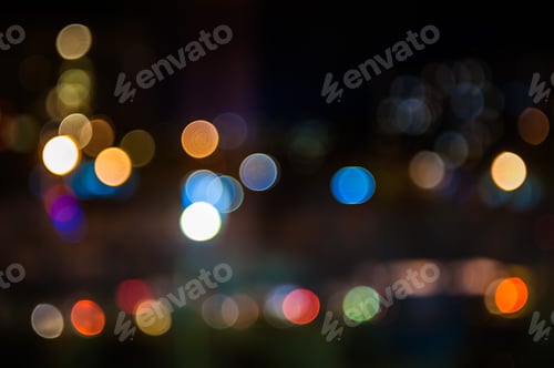 Preview: Bokeh Abstract Lights Background