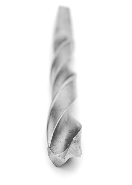 Preview: Drill. On A White Background.