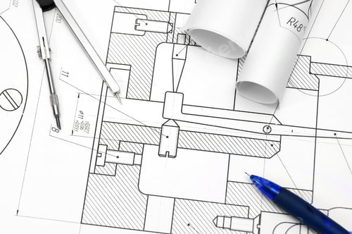 Preview: Drawings, Compasses And Pencil .
