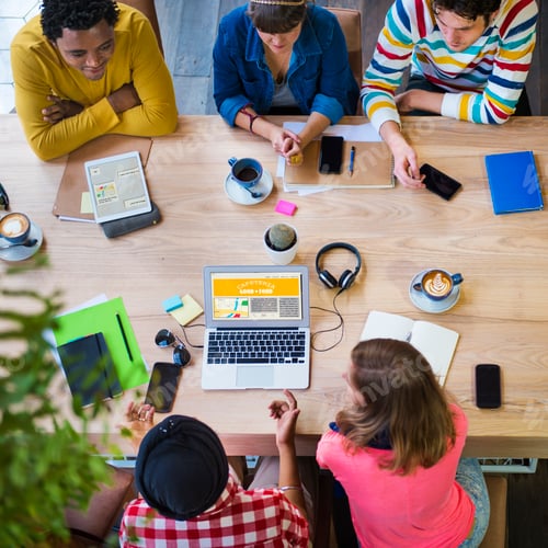 Preview: Ideas Creativity Planning Office Working Cafe Concept