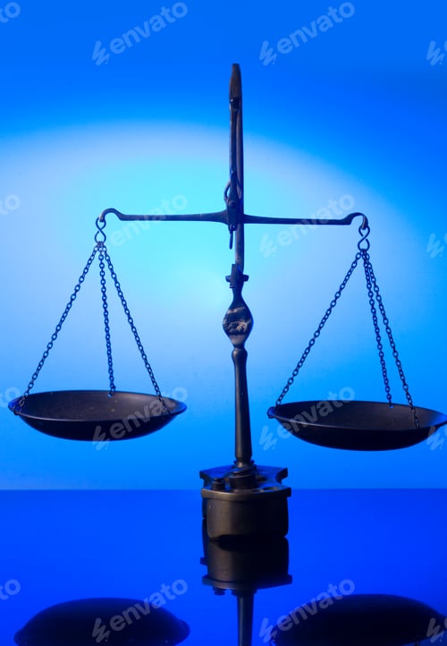 Preview: Law antique scales