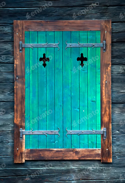 Preview: Detail on winter house in Porte du Soleil, France