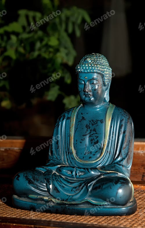 Preview: Buddha marble statue