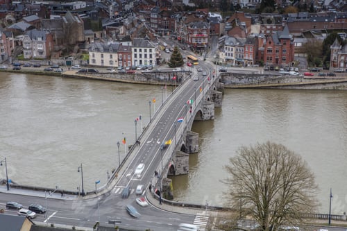 Preview: Namur, city in Belgium by river Meuse, Walloon region