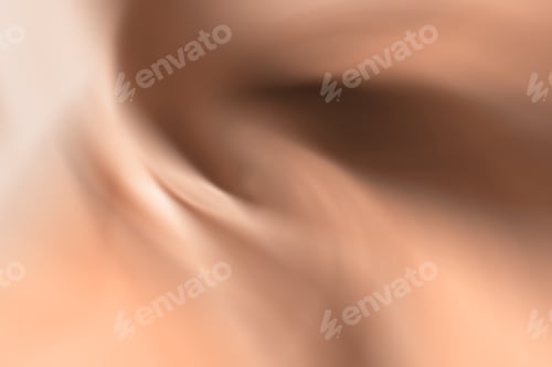 Preview: Blurred abstract gradient wave natural peach fuzz background