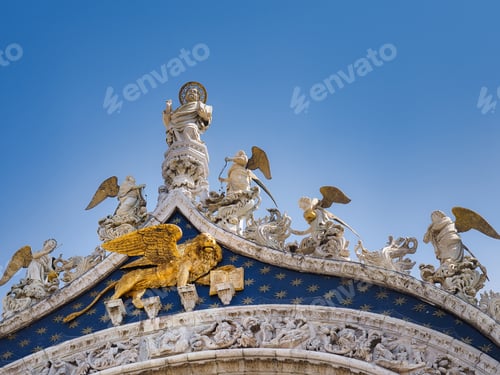 Preview: Golden Winged Lion – St. Mark’s Basilica Venice Italy