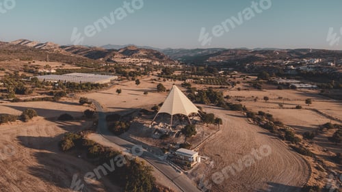 Preview: Tenta at Kalavasos Archaeological Site Sunrise