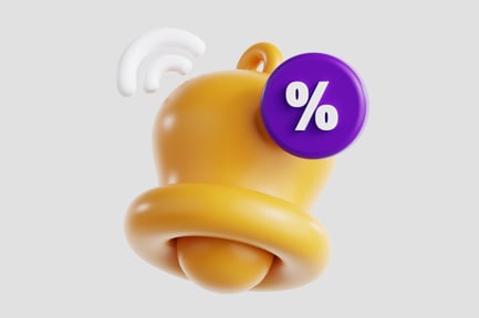 Preview: Discount Notification 3D Icon