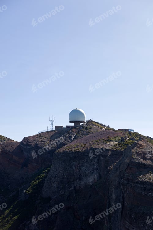 Preview: Mountain peak Pico do Arieiro at Madeira island, Portugal
