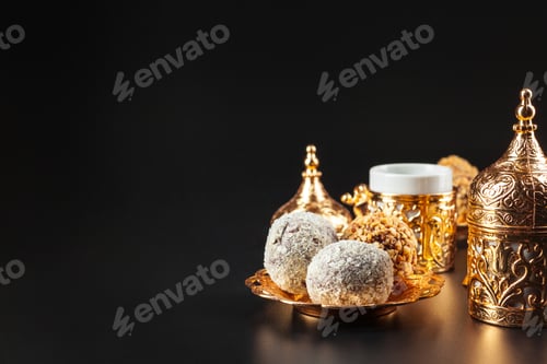 Preview: Traditional Turkish coffee and Turkish delight