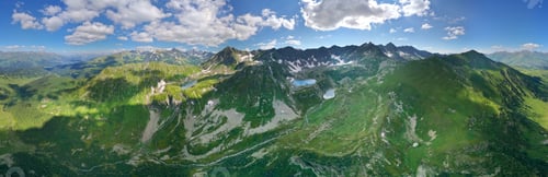 Preview: Caucasus mountains panorama