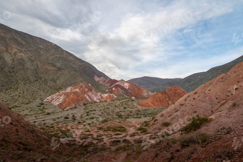 Preview: Mountains and landscape of Purmamarca - Purmamarca, Jujuy, Argentina