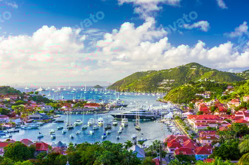 Preview: Gustavia, St. Barths Town Skyline